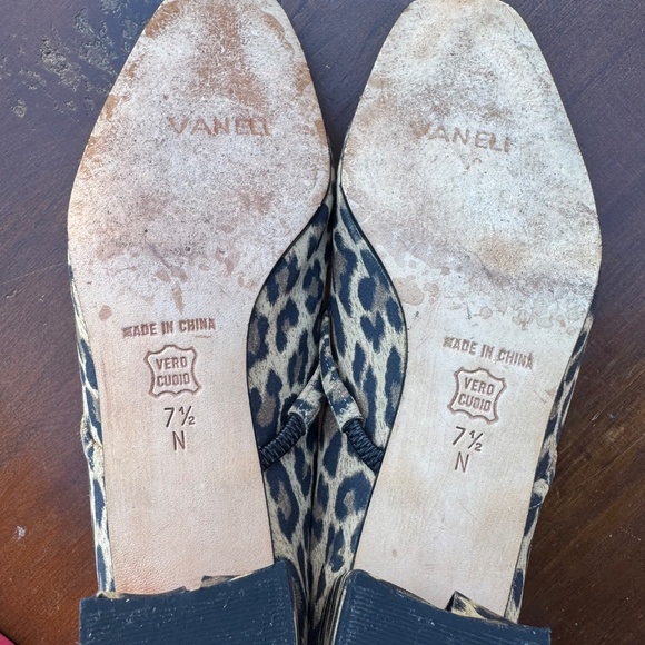 VANELI Leopard print heels - Picture 4 of 7